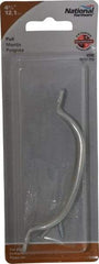 National Mfg. - 4.777" Long x 0.7" Wide x 1.005" High, Utility Pull - Zinc Plated, Steel, 4.153" Center to Center - A1 Tooling