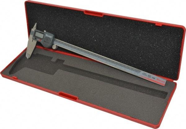 Starrett - 0 to 300mm Range, 0.01mm Resolution, IP67 Electronic Caliper - Stainless Steel with 2-1/2" Stainless Steel Jaws, 0.02mm Accuracy, Serial Output - A1 Tooling