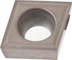 Kyocera - CCGT32.50.5 Grade TN60 Cermet Turning Insert - TiCN/NbC Finish, 80° Diamond, 3/8" Inscr Circle, 5/32" Thick, 0.0079" Corner Radius - A1 Tooling