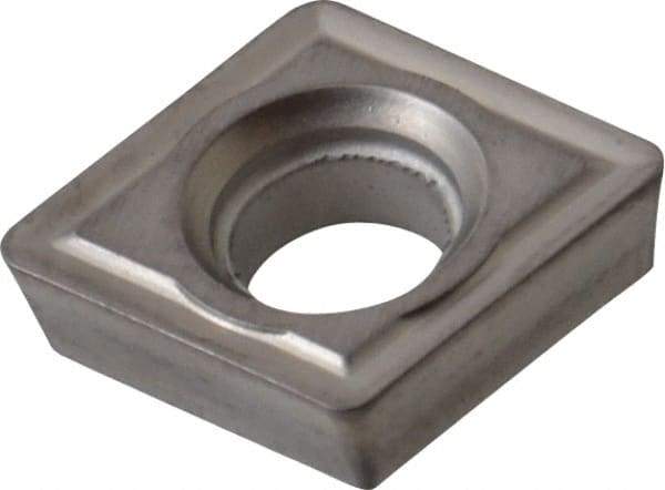 Kyocera - CPMH322 Grade TN60 Cermet Turning Insert - TiCN/NbC Finish, 80° Diamond, 3/8" Inscr Circle, 1/8" Thick, 1/32" Corner Radius - A1 Tooling