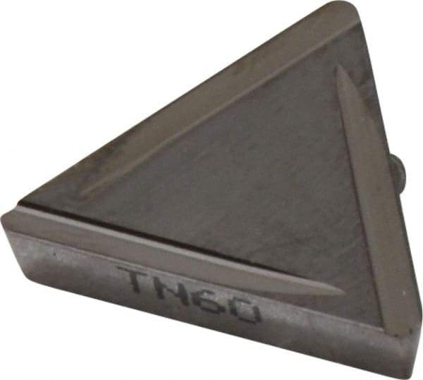 Kyocera - TPGR322 B Grade TN60 Cermet Turning Insert - TiCN/NbC Finish, 60° Triangle, 3/8" Inscr Circle, 1/8" Thick, 1/32" Corner Radius - A1 Tooling