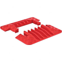 Checkers - On Floor Cable Covers Cover Material: Polyurethane Number of Channels: 5 - A1 Tooling