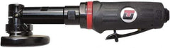 Universal Tool - 4" Wheel Diam, 17,000 RPM, Pneumatic Cutoff & Cutoff-Grinder Tool - Right Angle Handle, 1/4 NPT Inlet - A1 Tooling