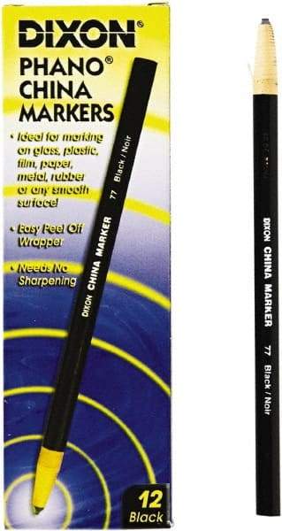 DIXON - Black China Marker - Soft Crayon Tip, Wax - A1 Tooling