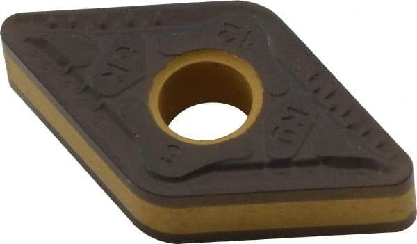 Iscar - DNMG433 GN Grade IC8350 Carbide Turning Insert - TiCN/Al2O3/TiN Finish, 55° Diamond, 1/2" Inscr Circle, 3/16" Thick, 3/64" Corner Radius - A1 Tooling