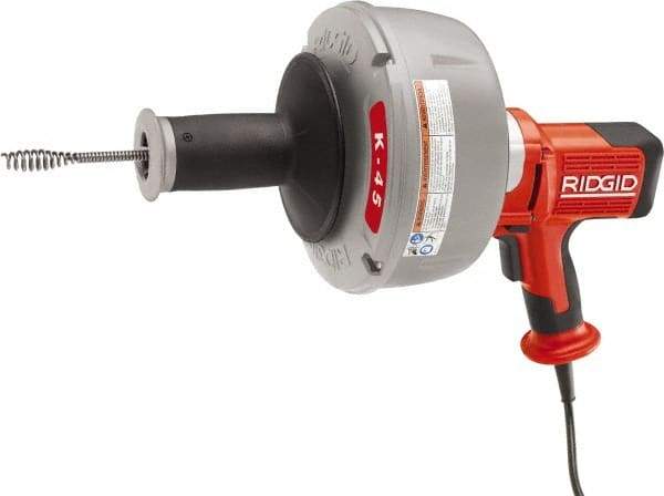 Ridgid - Electric Battery Drain Cleaning Machine - For 3/4" to 2-1/2" Pipe, 25' Cable - A1 Tooling