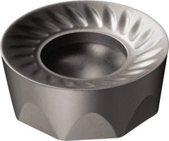 Sandvik Coromant - RCKT1304 PM Grade 1130 Carbide Milling Insert - AlTiCrN Finish, 4.76mm Thick, 12.7mm Inscribed Circle, 6.35mm Corner Radius - A1 Tooling