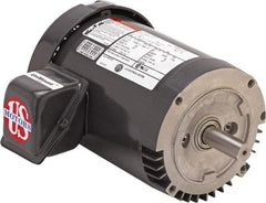 US Motors - 5 hp, TEFC Enclosure, No Thermal Protection, 1,755 RPM, 208-230/460 Volt, 60 Hz, Three Phase Premium Efficient Motor - Size 184 Frame, C-Face Mount, 1 Speed, Double Shielded Ball Bearings, 13.5-12.5/6.2 Full Load Amps, F Class Insulation - A1 Tooling