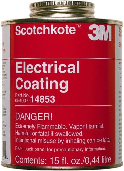 3M - 15 oz Can Brown Butyl Rubber Joint Sealant - 72°F Max Operating Temp, 12 min Tack Free Dry Time, Series 14853 - A1 Tooling