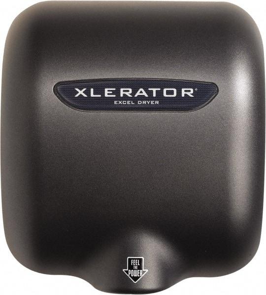 Excel Dryer - 1500 Watt Graphite & Zinc Die-Cast Finish Electric Hand Dryer - 100/120 Volts, 12.5 Amps, - A1 Tooling