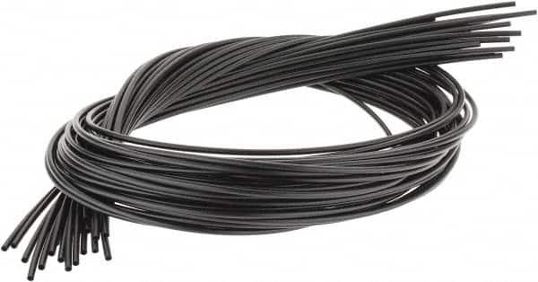 3M - 48" Long, 2.5:1, Polyolefin Heat Shrink Electrical Tubing - Black - A1 Tooling