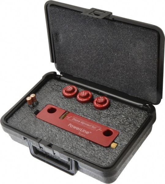 Laser Tools Co. - Red Beam Sheave Alignment System - Includes (3) Adjustable Targets, Hard Shell Carrying Case, PowerLine Pulley Alignment Tool with Laser Beam Accuracy - A1 Tooling