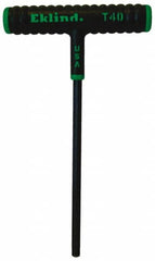 Eklind - T45 Standard Torx Key - T-Handle Cushion Grip, 6" Length Under Head - A1 Tooling