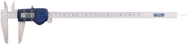Fowler - 0 to 300mm Range, 0.01mm Resolution, Electronic Caliper - Stainless Steel with 2-13/32" Stainless Steel Jaws, 0.02mm Accuracy - A1 Tooling