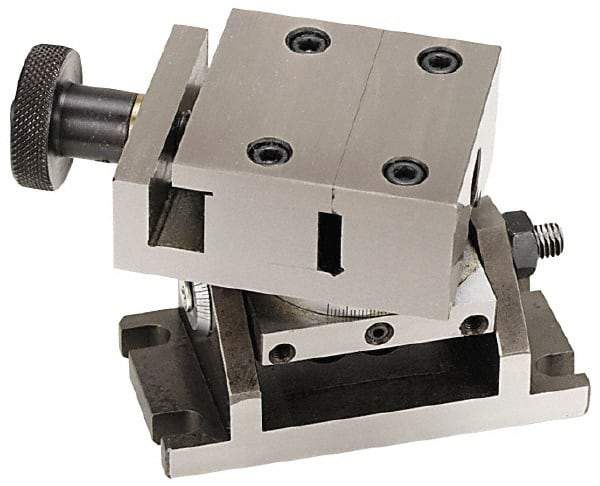 Value Collection - 2-1/4" Jaw Width x 25/32" Jaw Height, 17/32" Jaw Capacity, Sine Vise - 5-5/8" OAL x 3-3/4" Overall Height - A1 Tooling