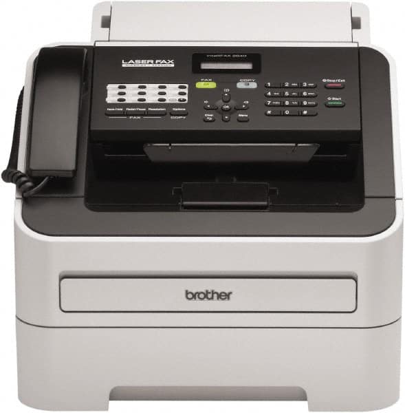 Brother - Silver Fax Machine - Use with Paper - A1 Tooling