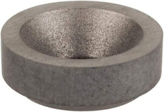 Hertel - 3/8" Inscribed Circle, Round External Turning Shim for Indexables - 1/8" Thick, SM Shim Style, Negative Rake, Neutral Cut - A1 Tooling