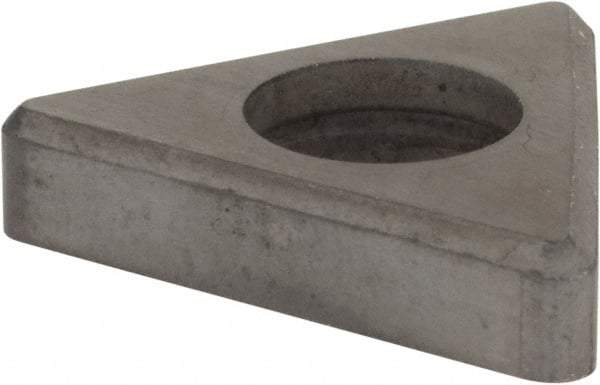 Hertel - 5/8" Inscribed Circle, Triangle External Turning Shim for Indexables - 3/16" Thick, ITSN Shim Style, Negative Rake, Neutral Cut - A1 Tooling