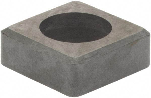 Hertel - 3/8" Inscribed Circle, Square External Turning Shim for Indexables - 1/8" Thick, ISSN Shim Style, Negative Rake, Neutral Cut - A1 Tooling