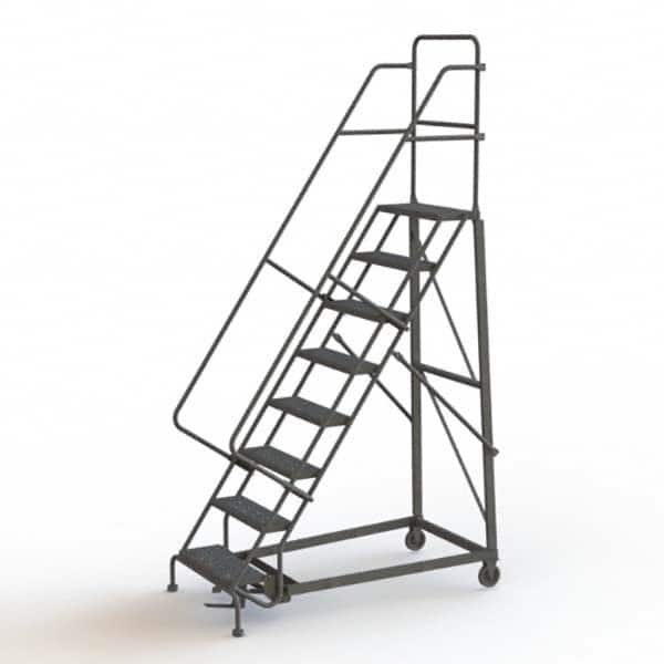 TRI-ARC - Rolling & Wall Mounted Ladders & Platforms Type: Rolling Warehouse Ladder Style: Rolling Safety Ladder - A1 Tooling