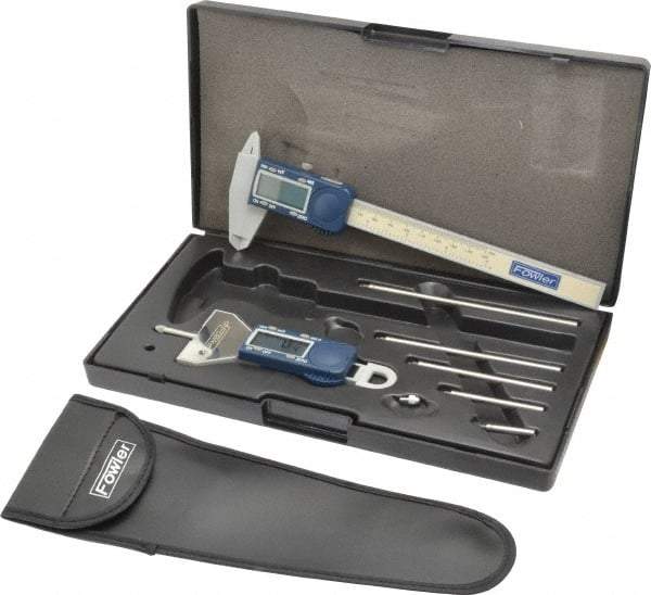 Fowler - Depth Gage Kits Depth Gage Minimum Measurement (Inch): 0 Depth Gage Maximum Measurement (Inch): 22 - A1 Tooling