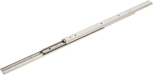 Sugatsune - 11-53/64" Slide Length, 12-31/32" Travel Length, Stainless Steel Ball Bearing Slide - 66 Lb Capacity at Full Extension - A1 Tooling