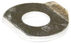 Gibraltar - Zinc Plated, Carbon Steel, Flanged Washer for 1/2" Diam Clamp Spindle - 1/2-13 Thread, 0.53" Hole Diam, 1-1/4" Overall Diam, 0.88" Between Flanges - A1 Tooling