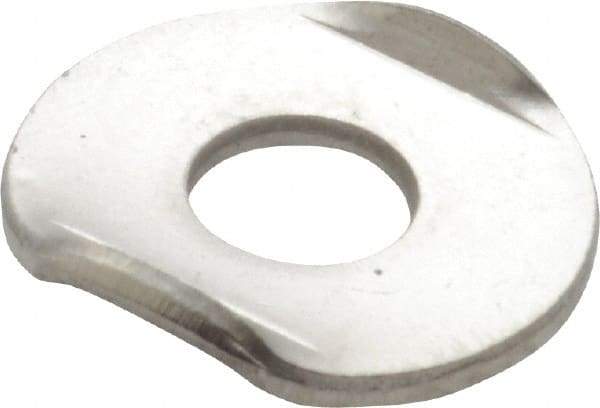 Gibraltar - Stainless Steel, Flanged Washer for 1/4" Diam Clamp Spindle - 1/4-20 Thread, 0.27" Hole Diam, 0.69" Overall Diam, 0.45" Between Flanges - A1 Tooling