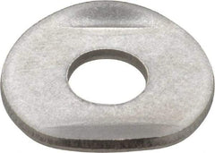 Gibraltar - Stainless Steel, Flanged Washer for 3/8" Diam Clamp Spindle - 3/8-16 Thread, 0.41" Hole Diam, 1" Overall Diam, 0.72" Between Flanges - A1 Tooling