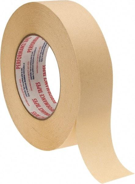 Intertape - 1-1/2" Wide x 60 Yd Long White Paper Masking Tape - Series PG21, 7.3 mil Thick, 26 In/Lb Tensile Strength - A1 Tooling