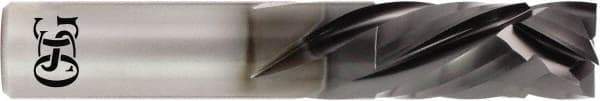 OSG - 3/8" Diam, 7/8" LOC, End Mill End, Solid Carbide Diamond Pattern Router Bit - 3" OAL, 3/8" Shank Diam - A1 Tooling