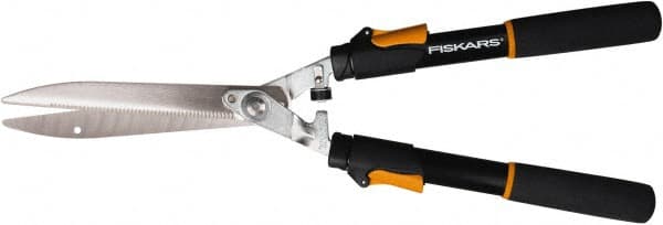 Fiskars - Telescopic Hedge Shears - 10" Long Steel Blade, 33" Long Handle with Grips - A1 Tooling