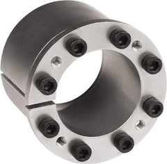 Climax Metal Products - 13/16" Bore Diam, 1-3/4" OD, Shaft Locking Device - 5 Screws, 7/8" OAW, 2,779 Ft/Lb Max Torque - A1 Tooling