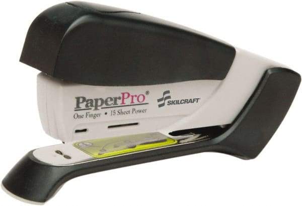 Ability One - 15 Sheet Desktop Stapler - Black, Gray - A1 Tooling