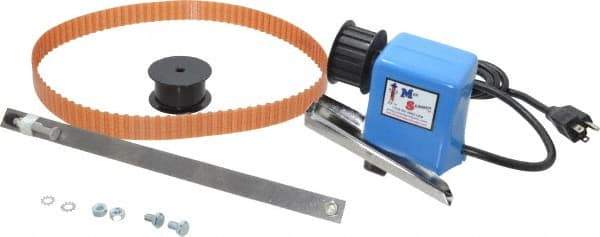 Mini-Skimmer - 12" Reach, 1 GPH Oil Removal Capacity, 115 Max Volt Rating, Belt Oil Skimmer - 40 to 125°F - A1 Tooling