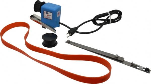 Mini-Skimmer - 18" Reach, 0.25 GPH Oil Removal Capacity, 115 Max Volt Rating, Belt Oil Skimmer - 40 to 125°F - A1 Tooling