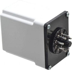 Macromatic - 8 Pin, Multiple Range DPDT Time Delay Relay - 10 Contact Amp, 120 VAC/VDC, Knob - A1 Tooling