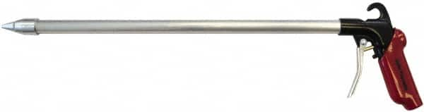 Value Collection - 120 Max psi Whisper Jet Pistol Grip Blow Gun - 1/4 NPT Inlet, 18" Tube Length, Aluminum - A1 Tooling