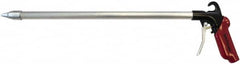 Value Collection - 120 Max psi Whisper Jet Pistol Grip Blow Gun - 1/4 NPT Inlet, 18" Tube Length, Aluminum - A1 Tooling