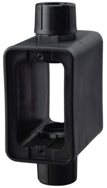 Cooper Wiring Devices - 1 Gang, Thermoplastic Rectangle Portable Outlet Box - 6-1/2" Overall Height x 4-1/4" Overall Width x 2-5/8" Overall Depth, Weather Resistant - A1 Tooling