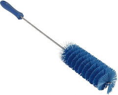 Vikan - 2" Diam Polyester Valve Brush - 19-5/8" OAL, 5-15/16" Head Length, Polypropylene & Stainless Steel Handle - A1 Tooling