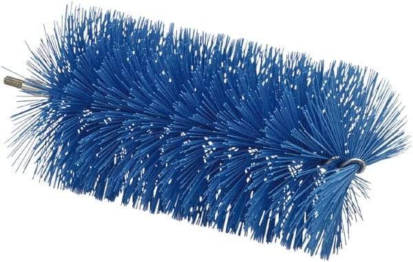 Vikan - 3-1/2" Diam Polyester Tube Brush - 7-1/2" OAL, 7" Head Length, Stainless Steel Handle - A1 Tooling