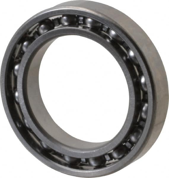 SKF - 17mm Bore Diam, 26mm OD, Open Thin Section Radial Ball Bearing - 5mm Wide, 1 Row, Round Bore, 209 Lb Static Capacity, 378 Lb Dynamic Capacity - A1 Tooling