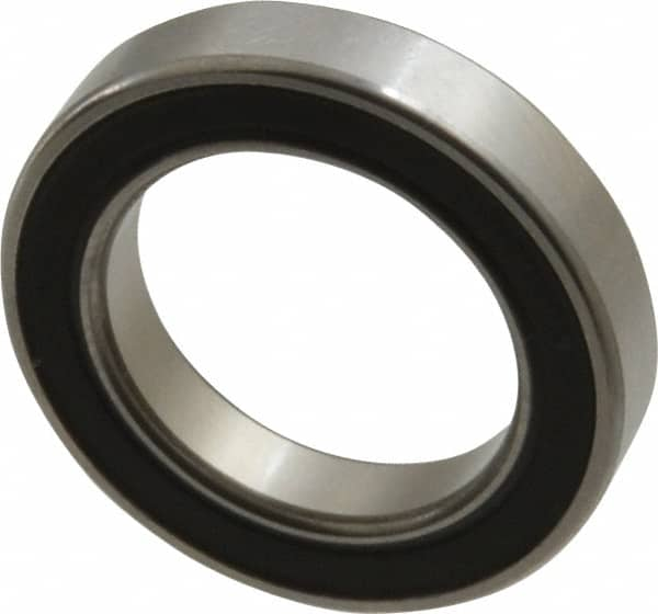 SKF - 17mm Bore Diam, 26mm OD, Double Seal Thin Section Radial Ball Bearing - 5mm Wide, 1 Row, Round Bore, 209 Lb Static Capacity, 378 Lb Dynamic Capacity - A1 Tooling