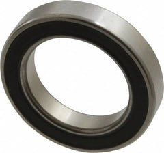 SKF - 17mm Bore Diam, 26mm OD, Double Seal Thin Section Radial Ball Bearing - 5mm Wide, 1 Row, Round Bore, 209 Lb Static Capacity, 378 Lb Dynamic Capacity - A1 Tooling