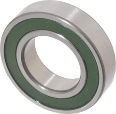 SKF - 15mm Bore Diam, 28mm OD, Double Seal Thin Section Radial Ball Bearing - 7mm Wide, 1 Row, Round Bore, 459 Lb Static Capacity, 906 Lb Dynamic Capacity - A1 Tooling