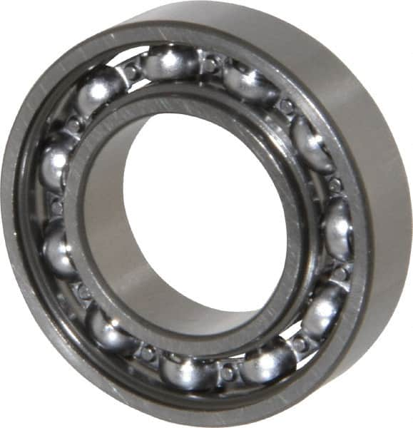 SKF - 20mm Bore Diam, 37mm OD, Open Thin Section Radial Ball Bearing - 9mm Wide, 1 Row, Round Bore, 821 Lb Static Capacity, 1,430 Lb Dynamic Capacity - A1 Tooling