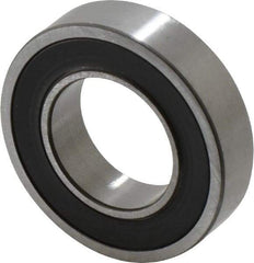 SKF - 20mm Bore Diam, 37mm OD, Double Seal Thin Section Radial Ball Bearing - 9mm Wide, 1 Row, Round Bore, 821 Lb Static Capacity, 1,430 Lb Dynamic Capacity - A1 Tooling