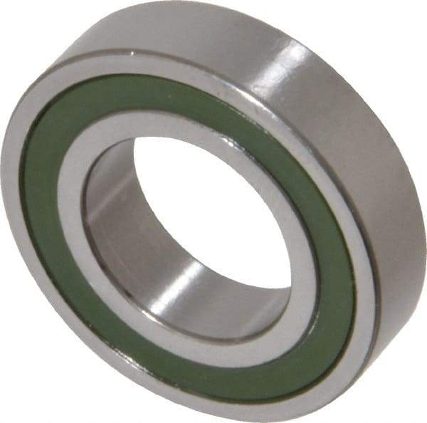 SKF - 20mm Bore Diam, 37mm OD, Double Seal Thin Section Radial Ball Bearing - 9mm Wide, 1 Row, Round Bore, 821 Lb Static Capacity, 1,430 Lb Dynamic Capacity - A1 Tooling