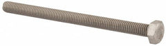 Value Collection - M8x1.25mm Metric Coarse, 110mm Length Under Head Hex Head Cap Screw - Fully Threaded, Grade 18-8 & Austenitic A2 Stainless Steel, Uncoated, 13mm Hex - A1 Tooling